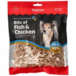 Dogman Dog godis Bits of Fish & Chicken 250g